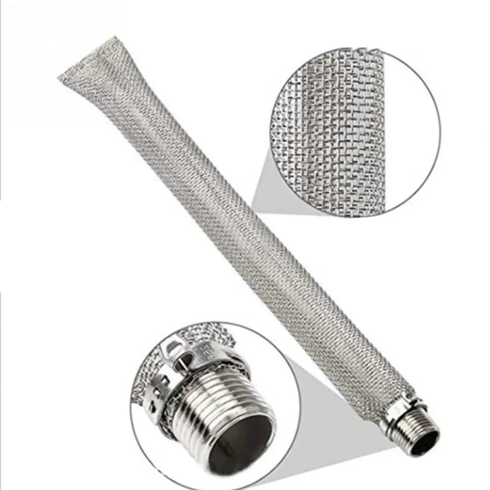 6/12inch Stainless Steel Beer Filter Brewing Kettle Bazooka Screen  Multifunction Mesh Strainer Wine Thread Tun Home Tools