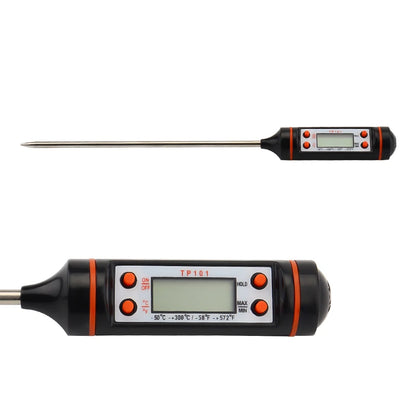 Digital Probe Meat Thermometer Kitchen Cooking BBQ Food Thermometer Cooking Stainless Steel Water Milk Thermometer Tools