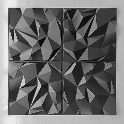 30x30cm wall renovation 3D Stereo Wall Panel Diamond Not self-adhesive tile 3D wall sticker living room Bathroom 3d wall paper